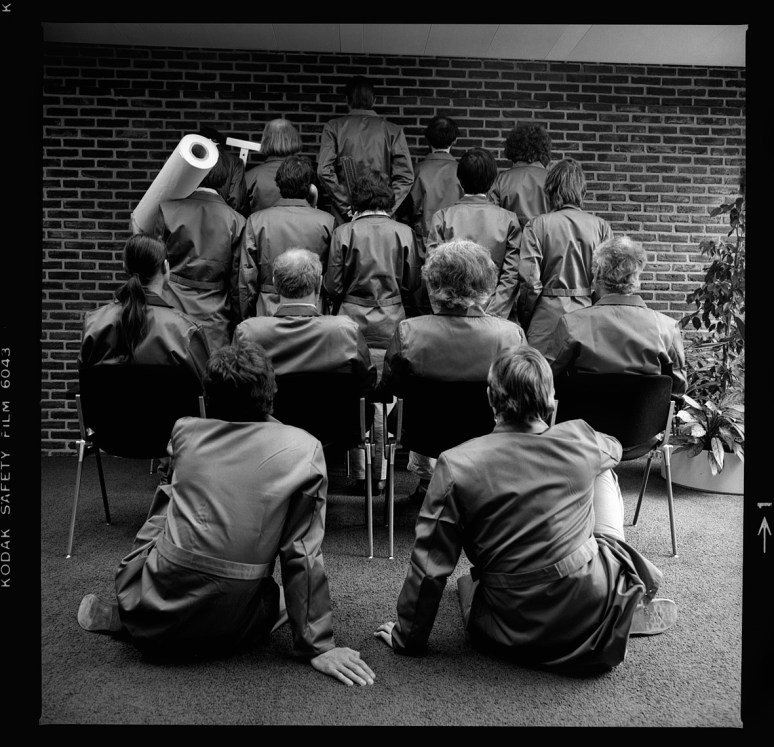 • maart 1982, foto's voor het afscheidsboek van Jelle van der Toorn Vrijthof