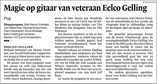 • NRC dinsdag 5 maart 2013