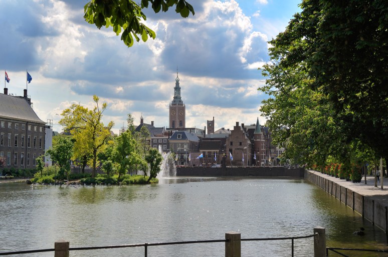 • The Hague, Hofvijver may 20, 2014